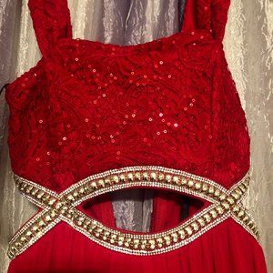 Long Formal Red Dress
